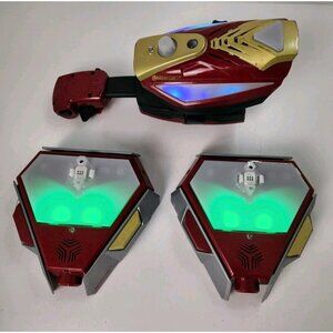 Disney Playmation Marvel Avengers Red Iron Man Repulser Play Set‎ Tested & Works